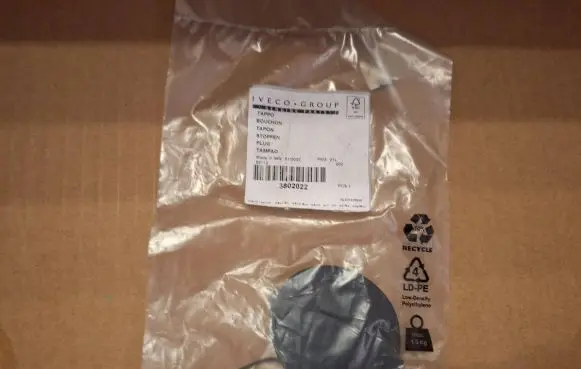 Iveco Daily 4th gen Front tow hook cap/cover 3802022 AL001918648 012022
