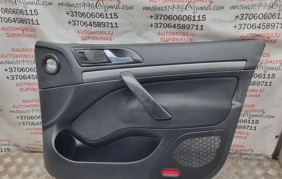 Skoda Octavia Mk2 (1Z) Front door card panel trim 1Z1867006BM 1Z1867012