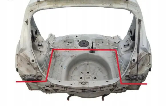 Opel Astra F Rear bodywork 