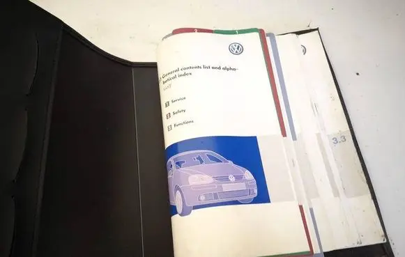 Volkswagen Golf Plus Owners service history hand book 