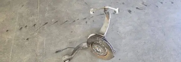 Jaguar XJ X350 Front wheel hub spindle knuckle 
