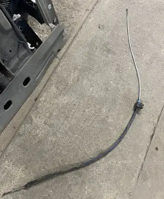 Peugeot 1007 Handbrake/parking brake wiring cable 