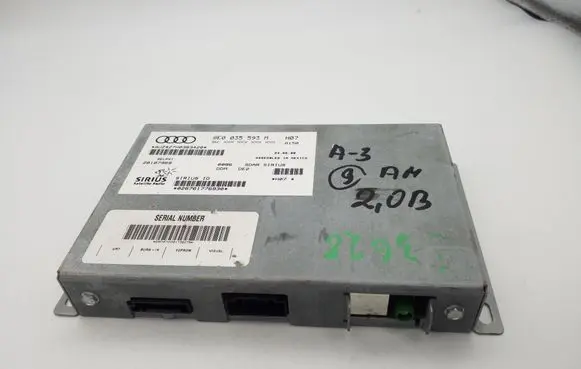 Audi A3 S3 8P Head unit multimedia control 8E0035593M