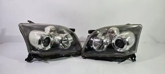 Toyota Avensis T250 Headlights/headlamps set 12873614324