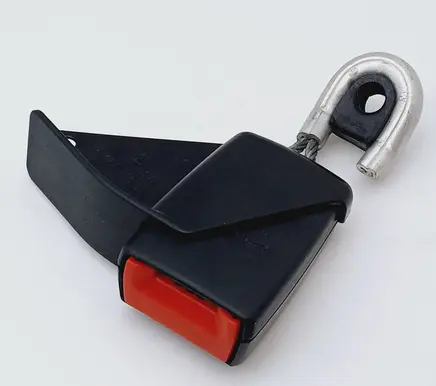 Rear seatbelt buckle