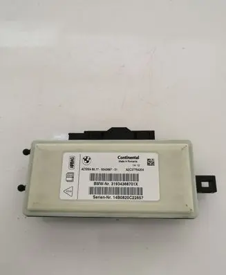BMW 5 F10 F11 Airbag control unit/module 9343687