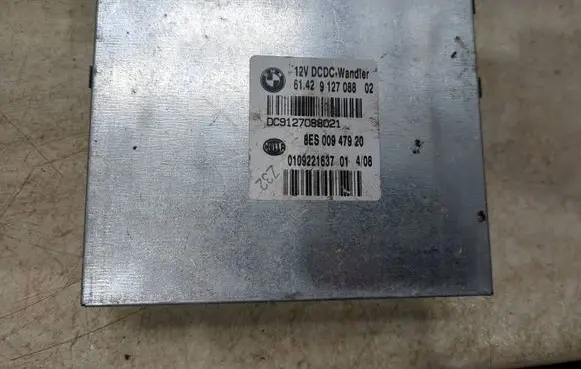 BMW 1 E82 E88 Other control units/modules 9127088 0109221637 8ES00947920