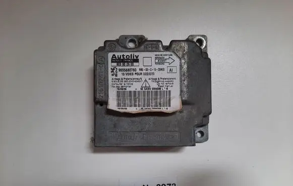 Peugeot 407 Airbag control unit/module 9655880780