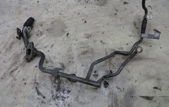 Mazda 3 II Turbo turbocharger oiling pipe/hose KRIS235789