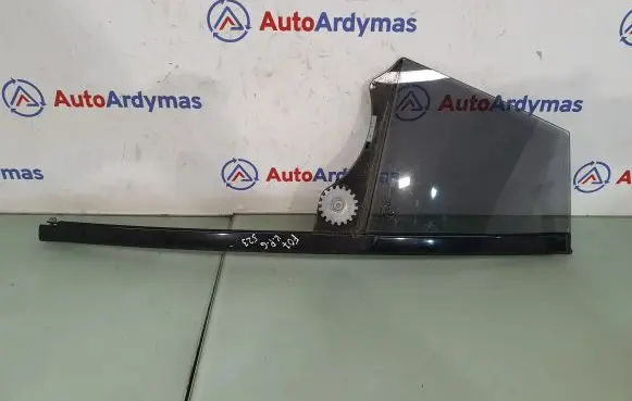 Rear vent window glass