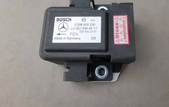 Mercedes-Benz C W203 ESP acceleration yaw rate sensor 0005422481 0265005230