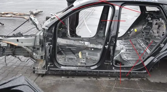 Mercedes-Benz CLS W257 Pillar (middle) 