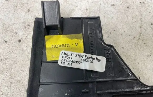 Mercedes-Benz E W212 Other center console (tunnel) element A2126803007 1483759
