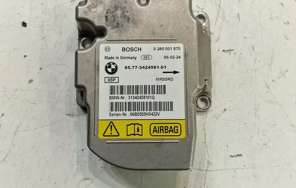 BMW X3 E83 Airbag control unit/module 6577342458101 0285001870