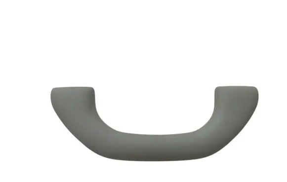 Volkswagen Golf VI Front interior roof grab handle 1K0857607M