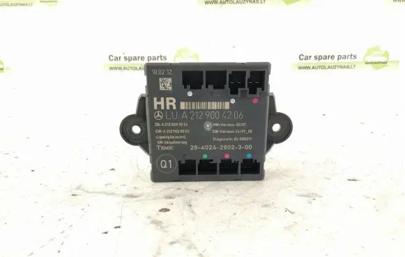 Mercedes-Benz C W204 Door control unit/module 2129004206 A2129004206