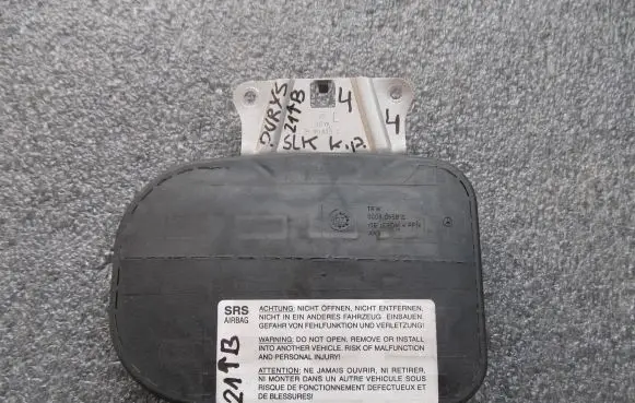 Front door airbag