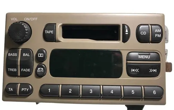 Jaguar S-Type Radio/CD/DVD/GPS head unit XR8F18K876BH M003235 2600002