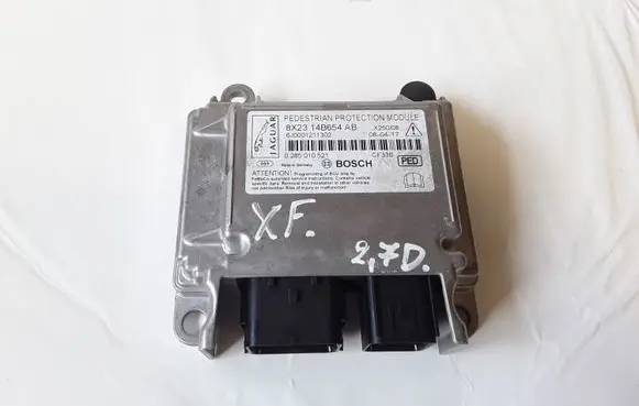 Jaguar XF Airbag control unit/module 8X2314B654AB 0285010521 6J0001211302