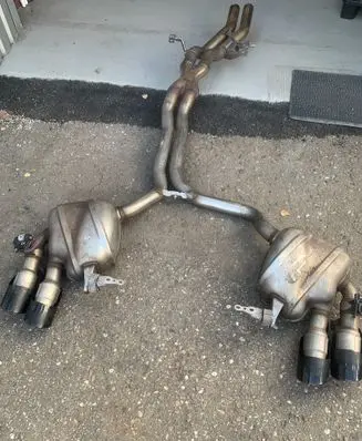 Porsche Macan (95B) Muffler/silencer 95b253181 3253181 1ZX3A57689