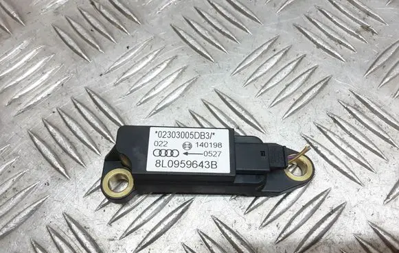 Audi A3 S3 8L Airbag deployment crash/impact sensor 8L0959643B