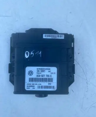 Volkswagen Touareg II Gearbox control unit/module 0C8927755C SCJD006539 1004S2821