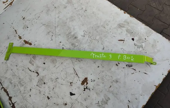 Renault Trafic III (X82) Sliding door rail trim 781500832R