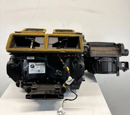 Interior heater climate box assembly