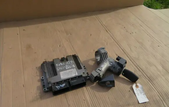 Ford Fiesta Engine ECU kit and lock set 
