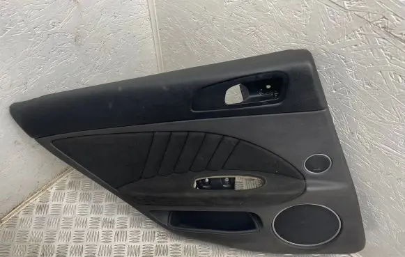 Rear door card panel trim