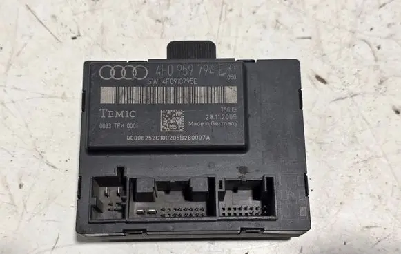 Audi A6 S6 C6 4F Door control unit/module 4F0959794E 4F0910795E