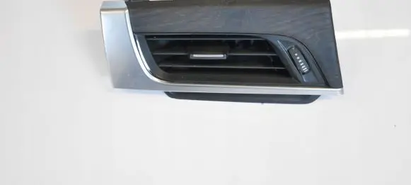 Dashboard side air vent grill/cover trim