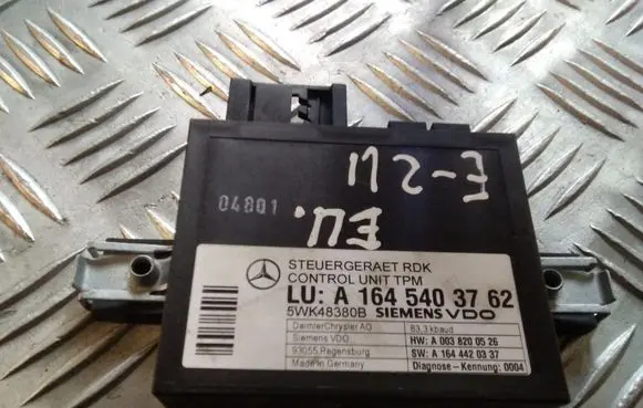 Mercedes-Benz GL X164 Other control units/modules A1645403762 5WK48380B A0038200526