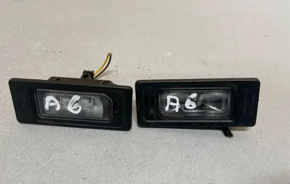 Audi A6 S6 C7 4G Number plate light