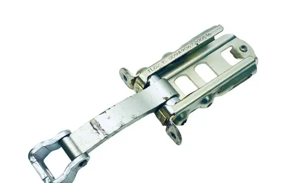 Front door check strap stopper