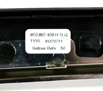 Front door card panel trim