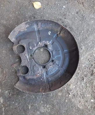Opel Vectra C Rear brake disc plate dust cover 
