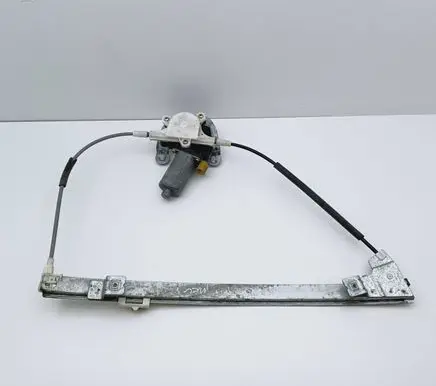 Renault Megane I Front door window regulator with motor 0130821721