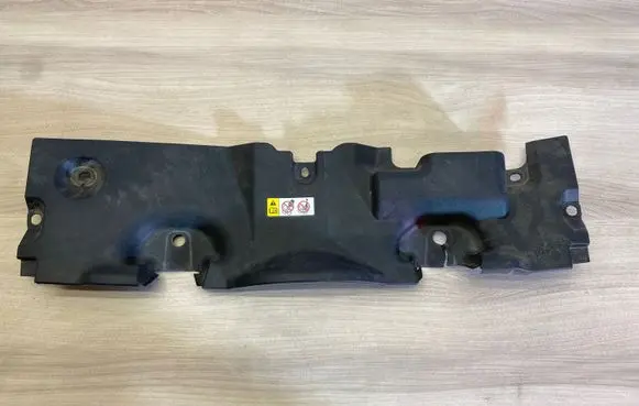 Engine bonnet/hood lock trim molding
