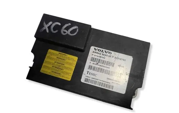 Volvo XC60 Airbag control unit/module 31318792 00405408B1 010122200358
