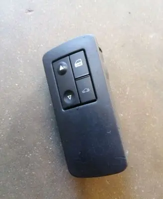 Opel Signum Electric window control switch 687833988