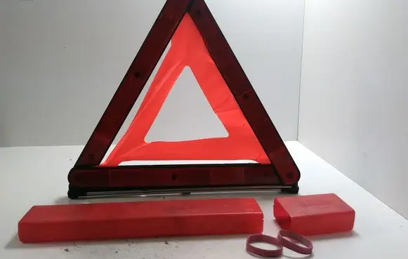 Emergency warning sign