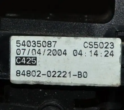 Toyota Corolla E110 Electric window control switch 54035087CS5023