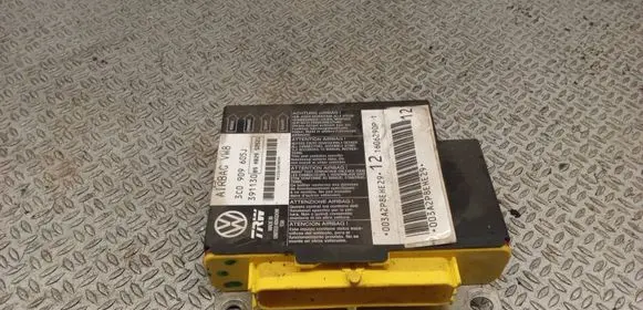 Volkswagen PASSAT B6 Airbag control unit/module 3C0909605J