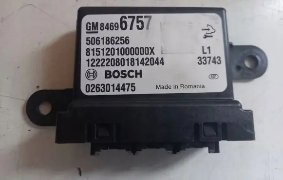 Opel Insignia B Parking PDC control unit/module 84696757 506186256 0263014475