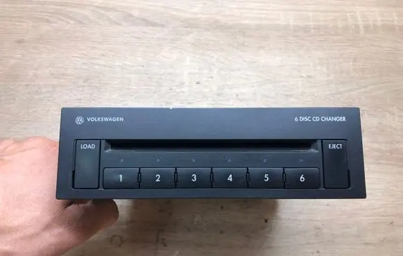 Volkswagen Phaeton CD/DVD changer 3D0035110