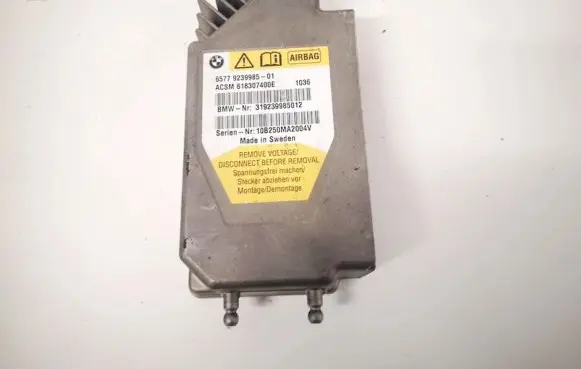 BMW 5 GT F07 Airbag control unit/module 6577923998501 618307400e