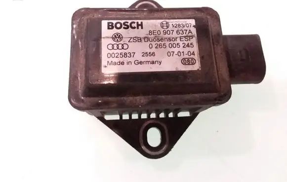 Volkswagen PASSAT B5 ESP acceleration yaw rate sensor 8E0907637A 0265005245