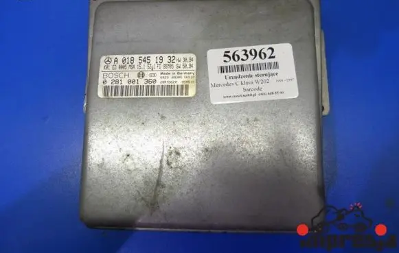Mercedes-Benz C W202 Engine control unit/module ECU 0281001360 IMPRK563962