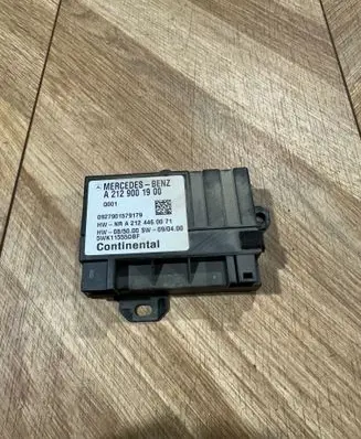Mercedes-Benz E W212 Fuel injection pump control unit/module A2129001900 A2124460071 5WK11555DBF